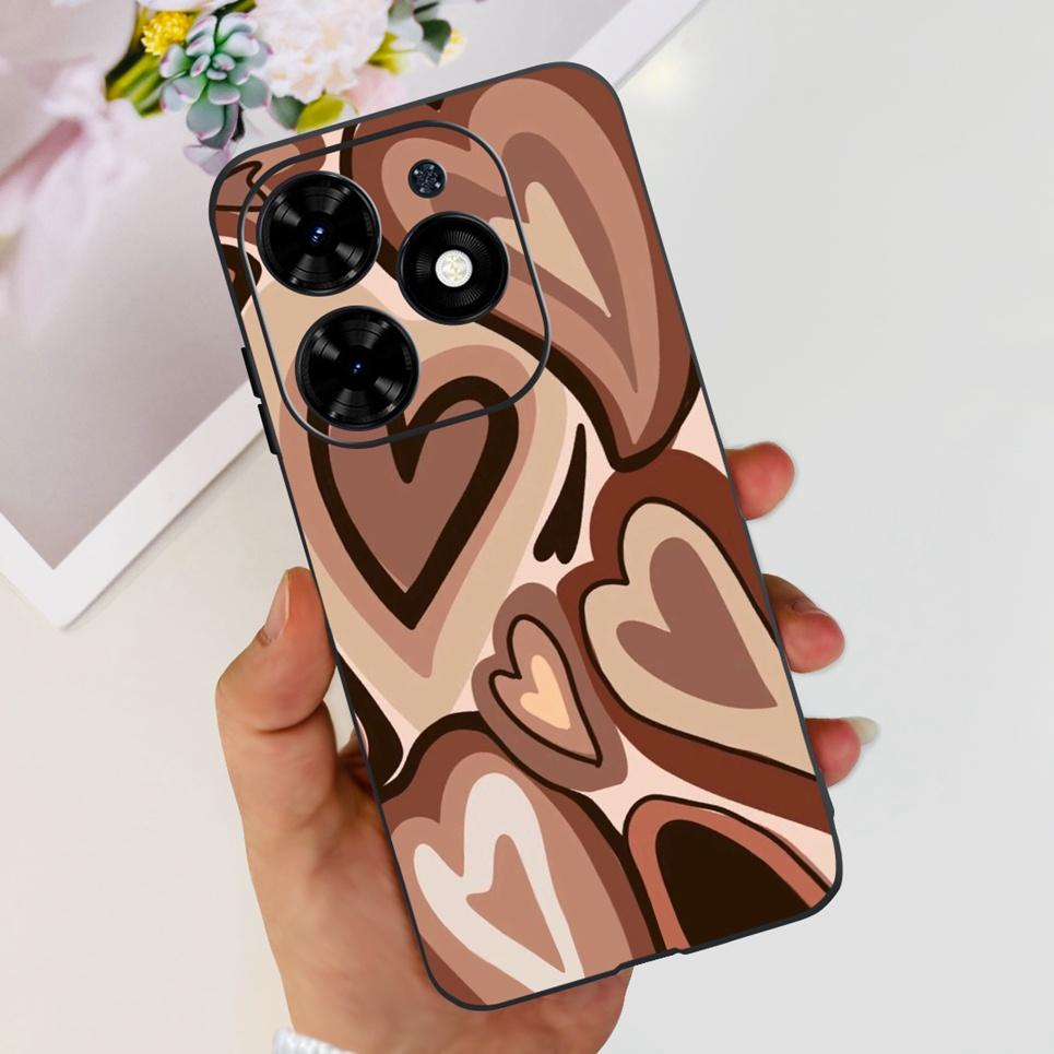 Coque Funda For Infinix Hot 40i Hot40i 2023 New Fashion Back Cover Colorful Painting Print Phone Cases On Hot 40 I Soft Matte
