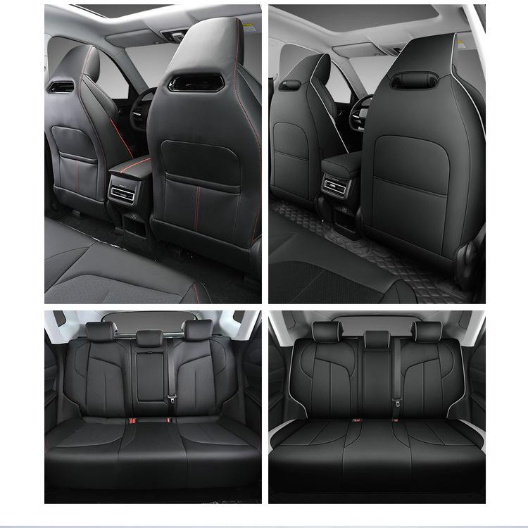 Oshan Z6 Universal Full Leather Car Seat Cushion, All-Season Model