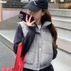 Women's Korean Style Corduroy Cotton Vest - Winter 2026 Loose Sleeveless Jacket