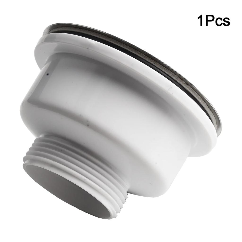 For Sink Opening 70-80mm Waste Kit Sink Strainer Drain Diameter 90mm High Quality PP Silver Sink 1 X Brand New