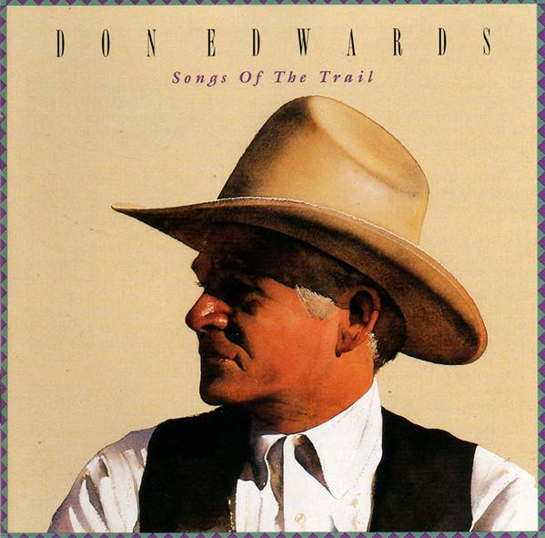 

CD DON EDWARDS - Songs of the Trail 9269332 Warner Western 1992 US Country Used