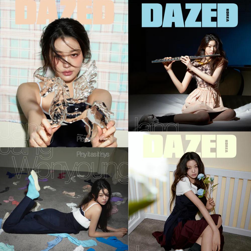 

Dazed &Confused 2025 April Jang Wonyoung,Kim Min-ju, Niziu ,Lee Se-young K POP Cover A