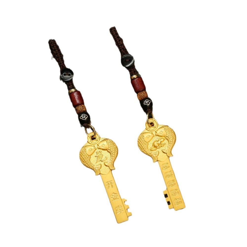 Chinese Zodiac Year of The Dragon Lucky Key Chain Chinese Zodiac Car Key Ring  Creative Gift