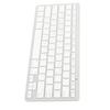 Wireless Keyboard Mini 78 Keys Ultra Thin Portable White Computer Keyboards for Android for OS X for IOS for