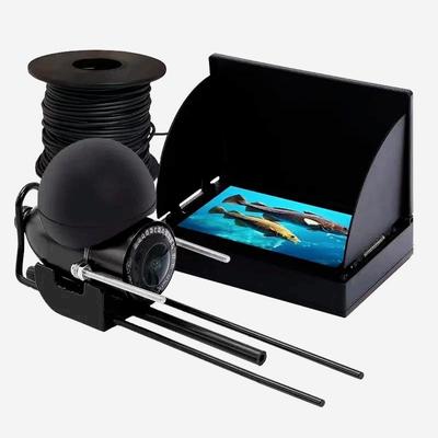 4,3 inch onderwaterviscamera 195° groothoek infrarood nachtzicht HD fishfinder 30M 1000TVL waterdichte video fishfinder