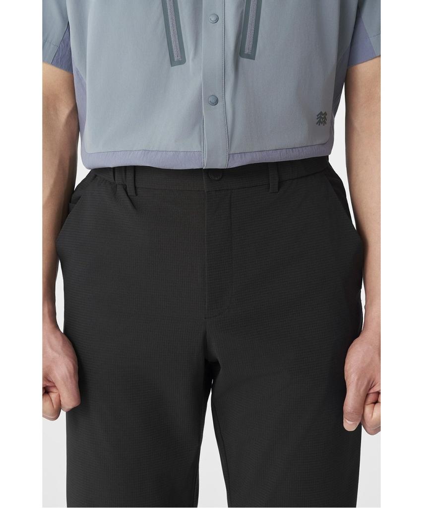 Koolongseupocheu Men'S Air Dot Regular Fit Pants Tlpnm26511Blk