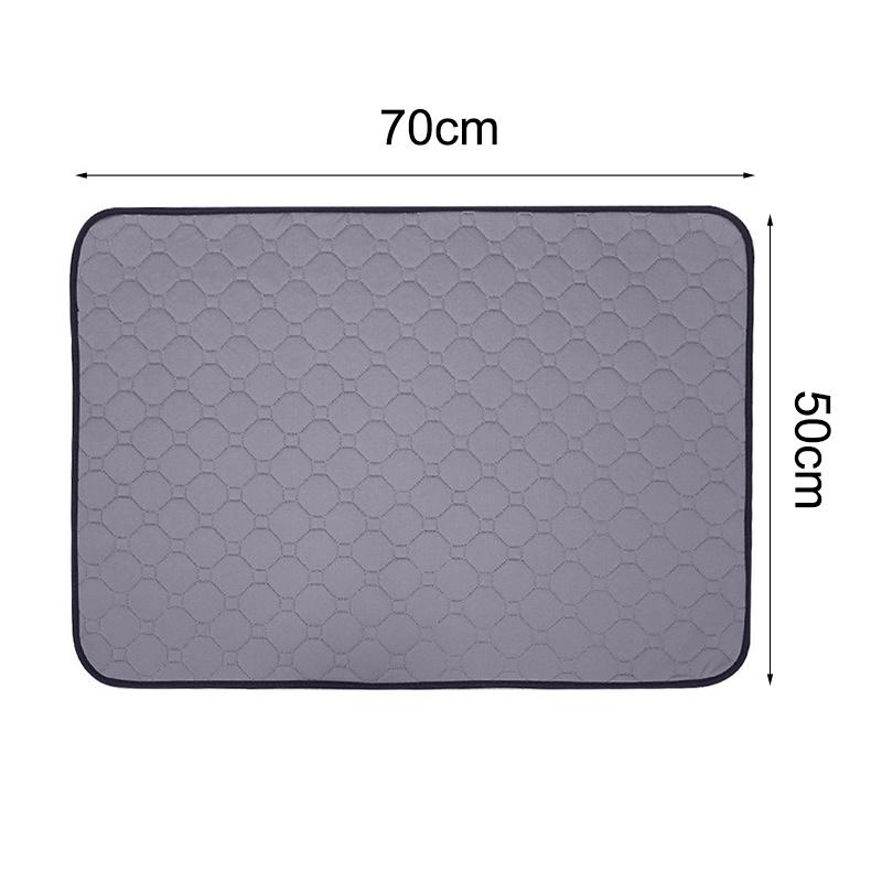 

Многоразовая пеленка для домашних животных, машинная стирка, нескользящая и впитывающая, коврик для приучения к туалету M