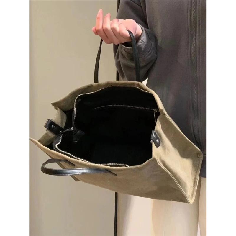 Shiling Lightweight Tote Bag Women's 2025 New Shoulder Crossbody Bag Versatile Large Capacity Commuter Handbag