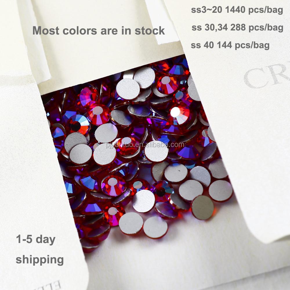 White Flatback Non Hotfix Rhinestones for Bags High Quality Strass Crystal Rhinestones Glass Excellent High Quality Machine Cut