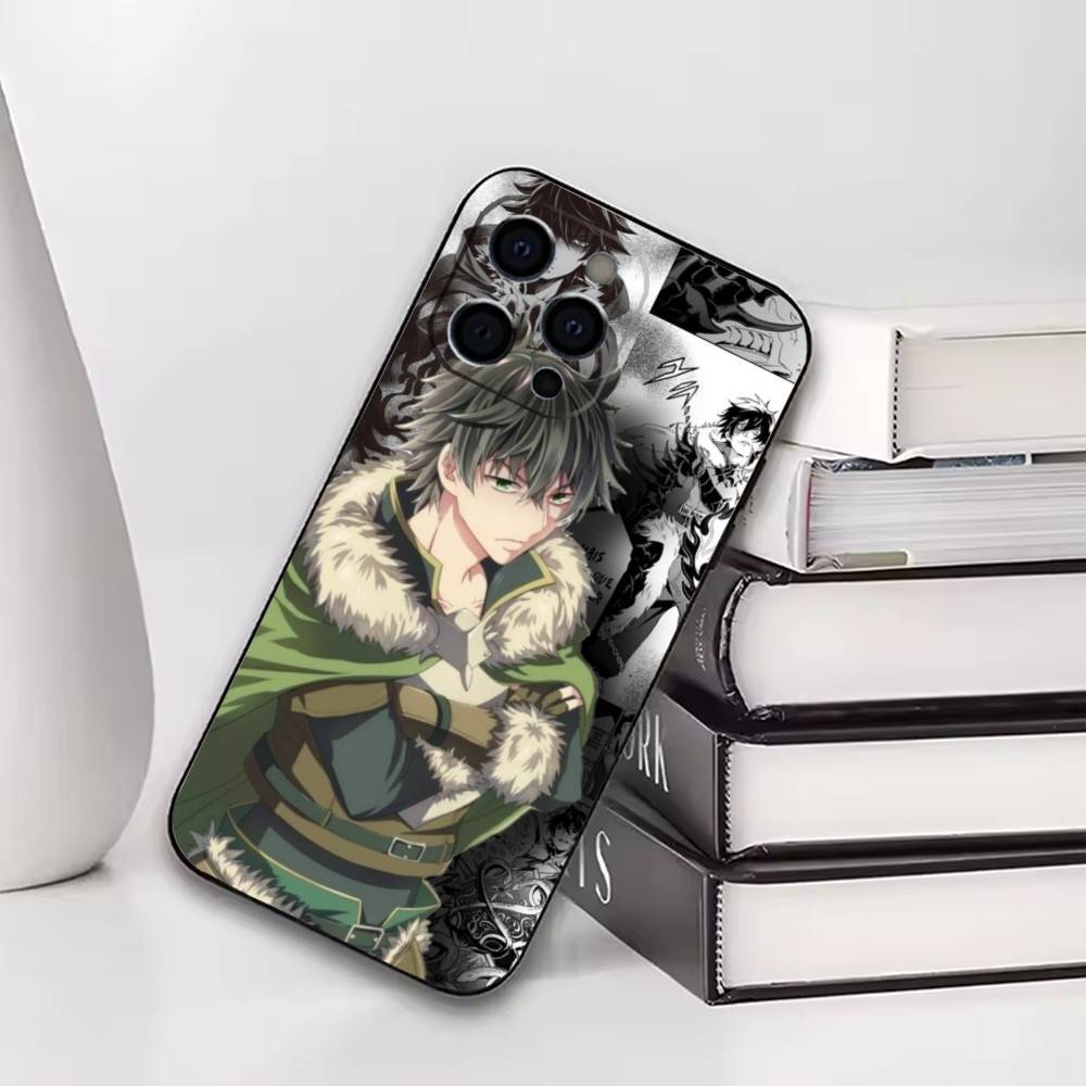 

The Rising of the Shield Hero Phone Case For iPhone17,16,15,14,13,12,11 Plus,Pro Others Soft Black Cover iPhone16