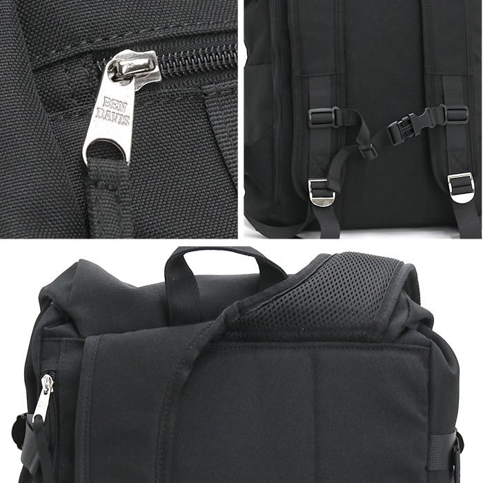 BEN DAVIS Rucksack Daypack Rucksack A4 Street Daypack B33 x H49 x T16 Herren Damen Ca.. (cm) BDW-9061 (Blassblau)