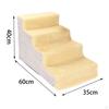 Dog Stairs Ladder Ramp Climbing, Soft Cover, Comfortable Removable Stairs, Washable Step Pet