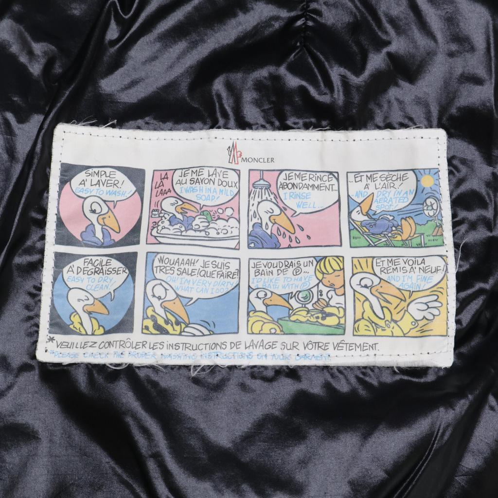 MONCLER PHALANGERE Down hoodie with fur coat 00 BrownUsed