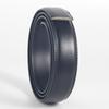 Men's Headless Cowhide Genuine Leather Belt, Business Smooth Buckle Plate, Buckle Pin, Buckle Belt Strip
