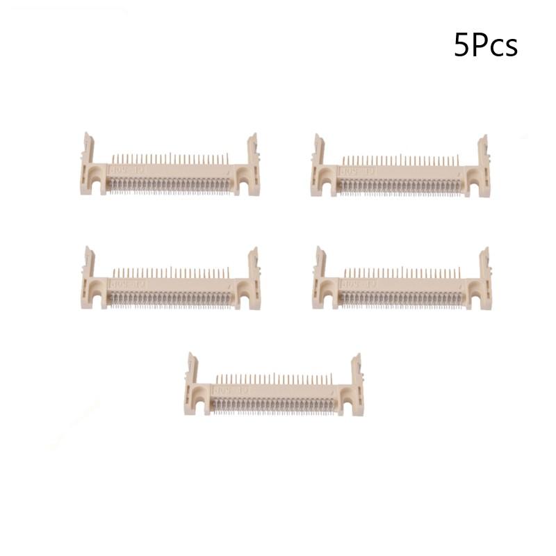 

5 шт. 50-контактный разъем слота для карт типа Patch с длиной плеча 19,0 на плате держателя CF-карты Черный/Кофе