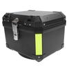 Motorcycle Rear Box Universal Waterproof Large Capacity Motorcycle Tail Box with Soft Backrest