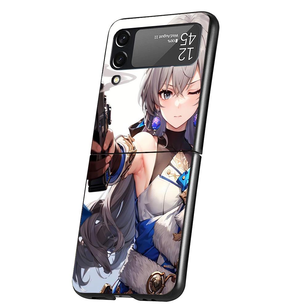 

Чехол для телефона Honkai Star Rail Броня Ранд для Samsung Galaxy Z Flip 7 6 5 4 3 5G Flip7 Flip6 Flip5 Flip4 Flip3 Черный Fundas Samsung Z Flip 6