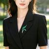 Elegant Calla Lily Brooch Full Sparkling Color Zircon Fashion Accessory Coat Cheongsam Women