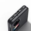 Dux Ducis Fino Etui Pokrowiec Pokryty Nylonowym Materiałem Huawei P50 Pocket Czarny