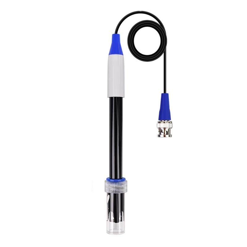 0-14pH Electrode Probes 0-14pH Meter BNC Connector Monitors Controllers Tester Meter Set for Aquariums Hydroponics Plant