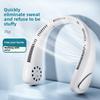 2022 Lazy Bladeless Neck-Mounted Fan USB Charging Brushless Motor 3rd Gear Mechanical Control 3-6 Hours Silent Mini 4000mAh
