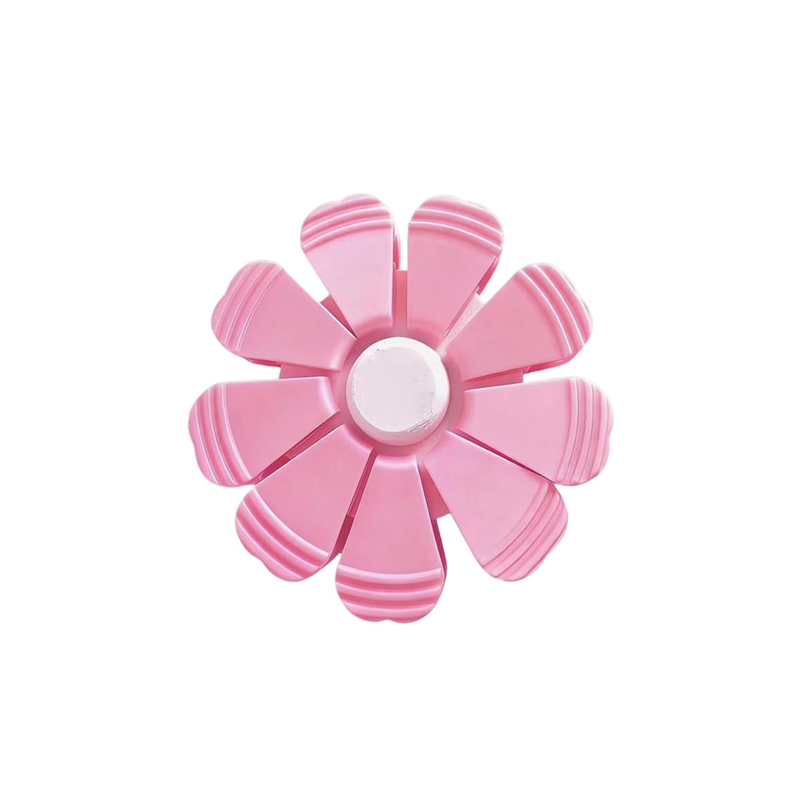 

Magnetic Flower With Petal Clips, Flower Sealing Clip Set, Food Bag Holder, Decorative Refrigerator Magnet One Size