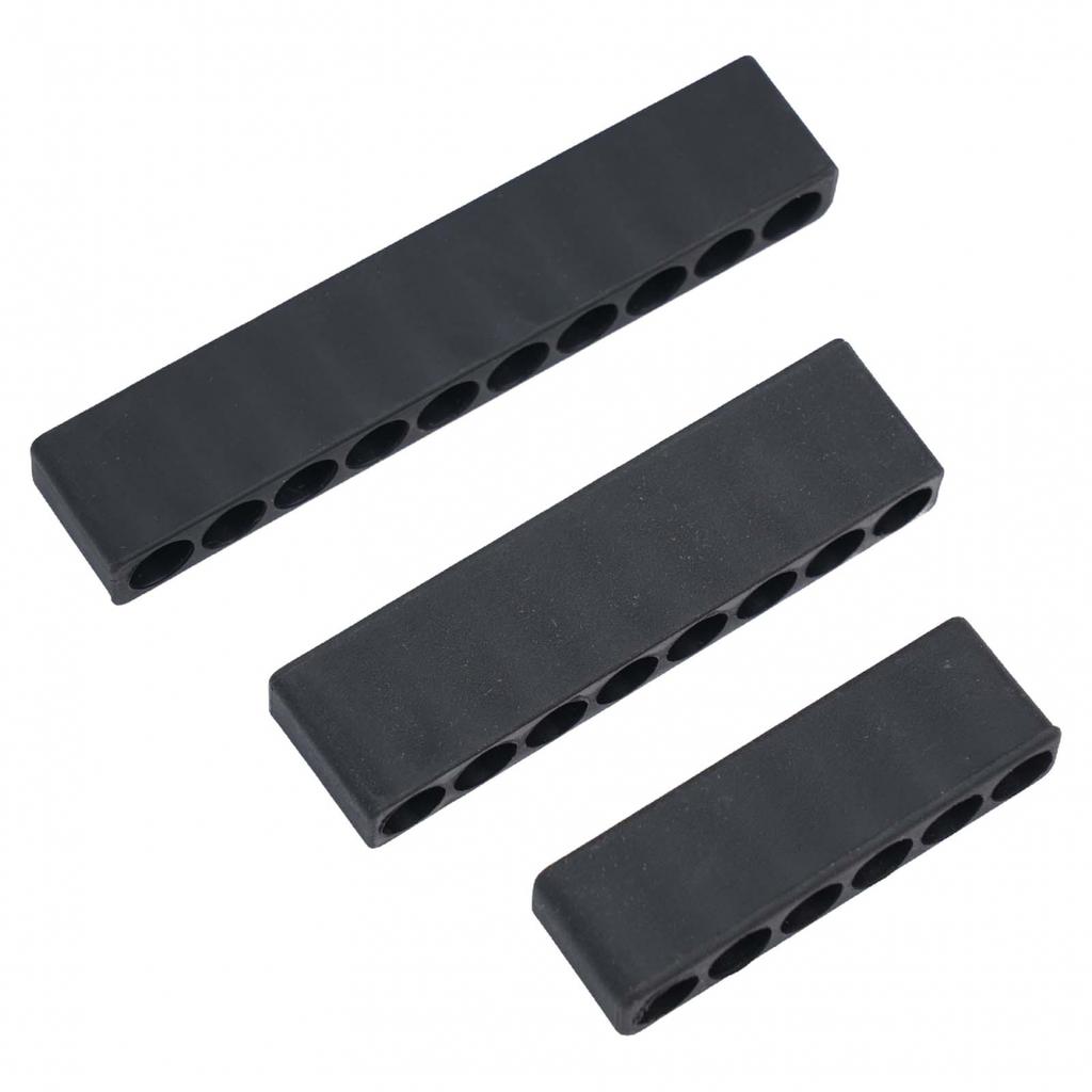 Secure Hex Shank Bit Storage Case 3 Pack Holder Efficient Organization