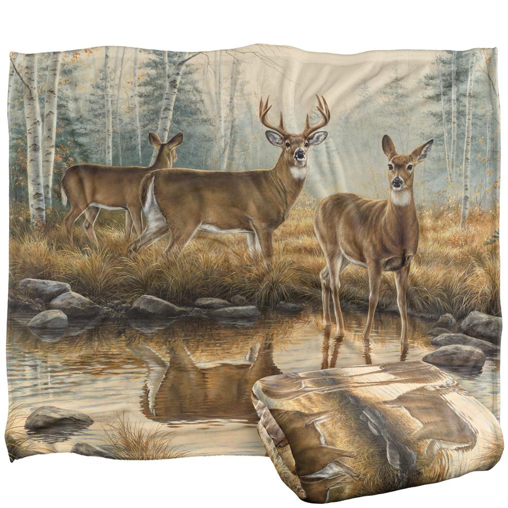 Wild Wings Reflections 2 Silky Autumn Supersoft Blanket
