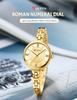 CURREN 9097 Women's Waterproof Quartz Steel Band Wristwatch - Simple Casual Design