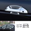 Bright Chrome Trim Fit For Honda Accord 2008-2013 Door Bowl Handle Cover Outside