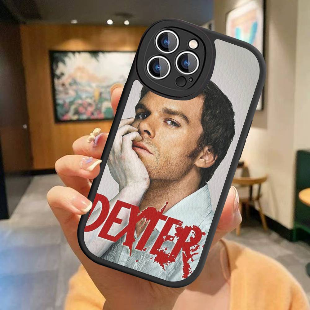 

Crime Movie Dexter Phone Case Hard Leather For IPhone 14 13 16 Mini 15 14 11 12 Pro Max Plus Fundas iPhone 14 plus