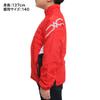 Training Wear MC Line Warmer Jacket Windproof Water Repellent Thermal Junior 32JE1931 Kids Red X White 160 [Mizuno]