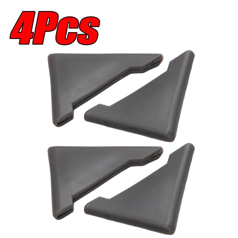4Pcs Car Door Corner Protective Cover Door Scratch Protector Silicone Anti-collision Covers Door Corner Guard Auto Accessories