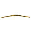 Hjulspor Styrefeste Erstatning Aluminiumslegering Sykkel Riser Bar 31.8mm Monteringsdiameter Gul