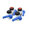 Adaptateur de Robinet pour Cuve IBC 75mm S60x6mm Raccord de Vanne pour Tonneau de 1000L Pour Réservoir d'Eau Extérieur