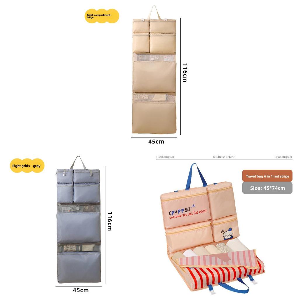 Travel Organizer Bag With Multiuse Storage For Clothing And Accessories For Outdoor Trips
