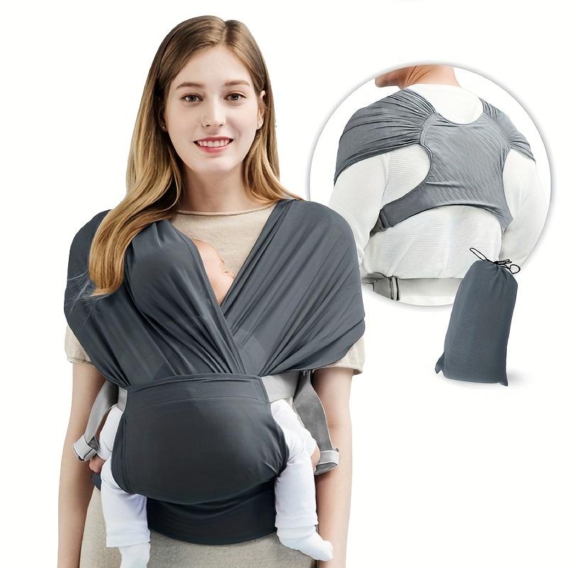 Stretchy Baby Wrap Carrier Cozy & Soothing for Babies Premium Wrap Carrier Newborn To Toddler Bearing 33lbs Baby Sling Baby