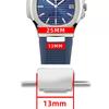 13mm End Link Connection Stainless Steel For PA-TEK PHILIPPE PP 5711 5712G Watch Strap Rubber Leather Nautilus Watchband