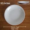 Commercial Grade Melamine Round Restaurant Dinner Plate