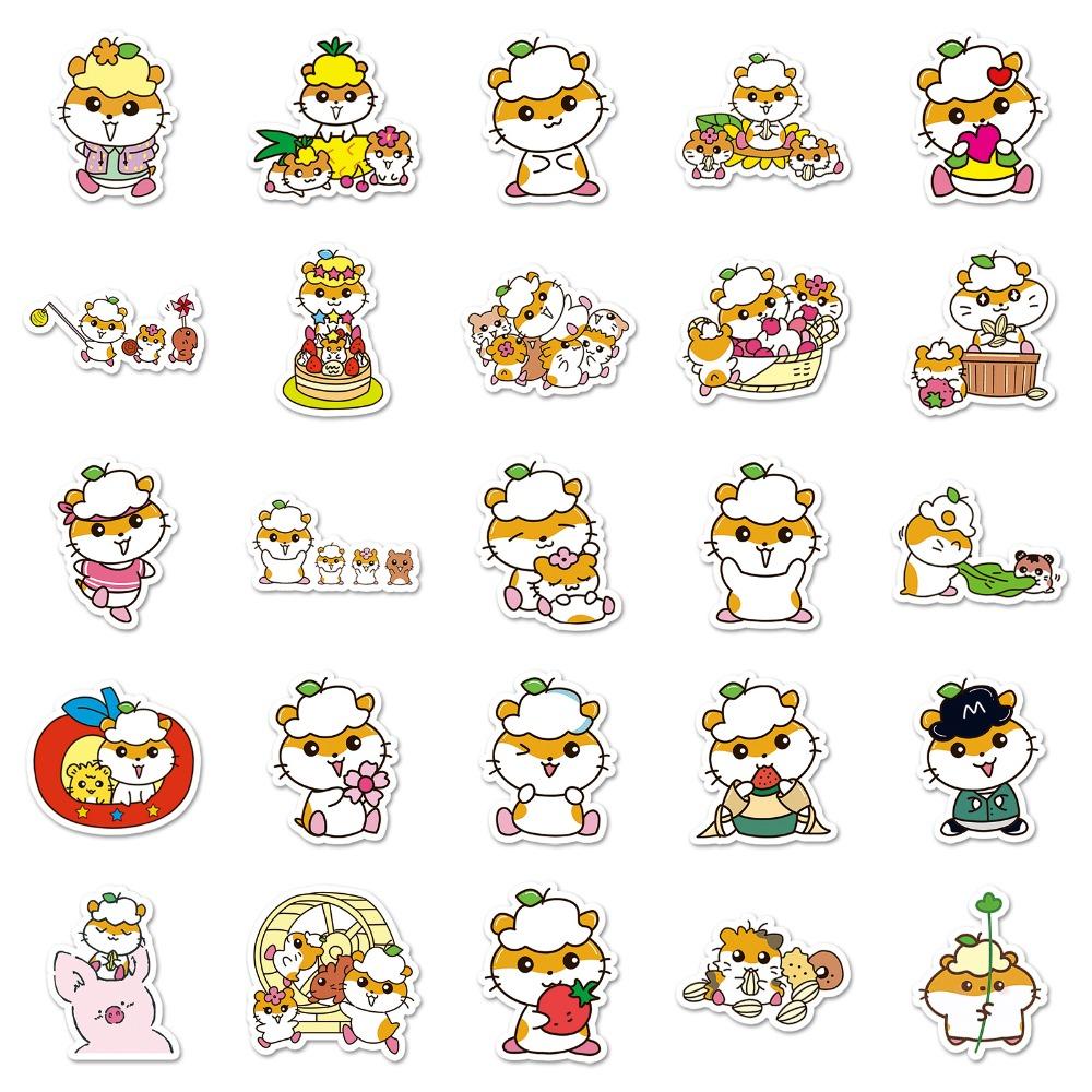 50Pcs Corocorokuririn Stickers Suitcase Water Cup Stationery Mobile Phone Car Scooter Laptop Refrigerator Decoration Diy Decals