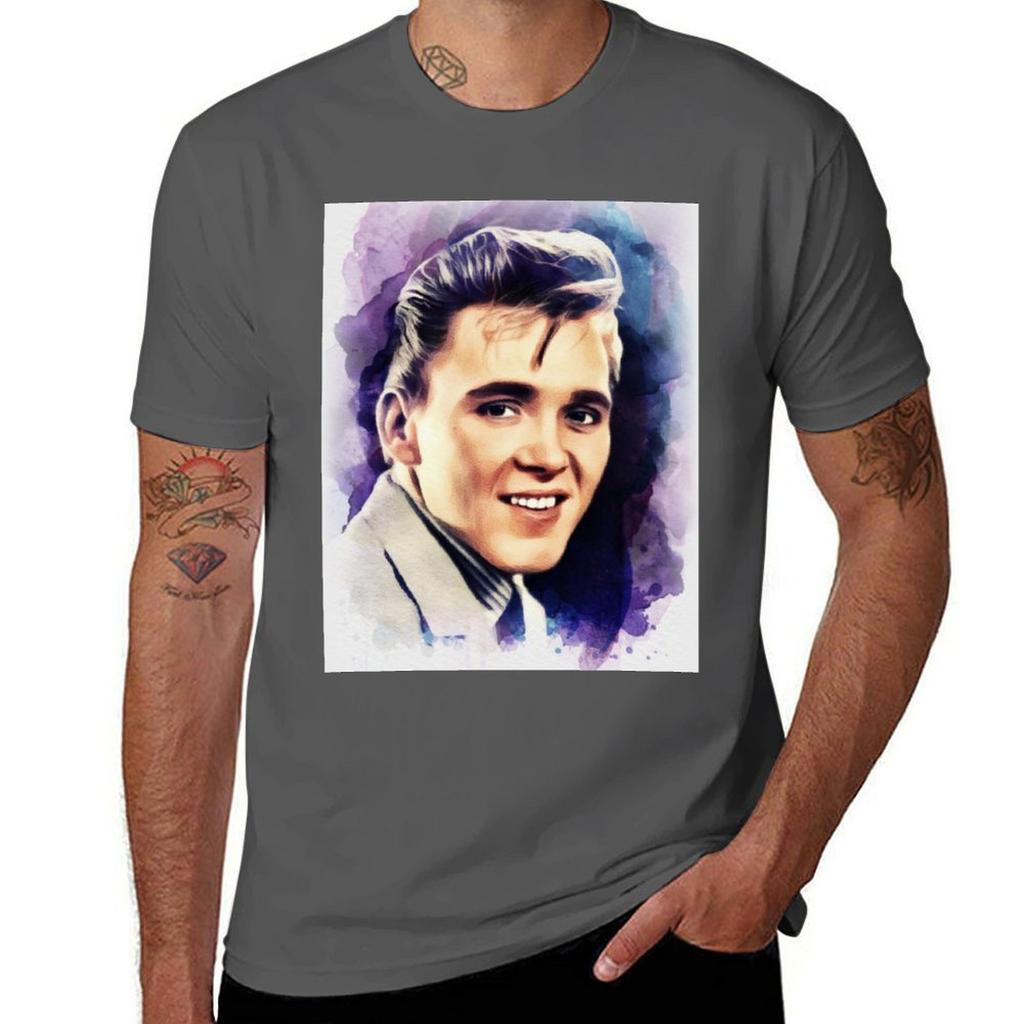 Billy Fury Music Legend Tshirt Streetwear Print Tee Shirt