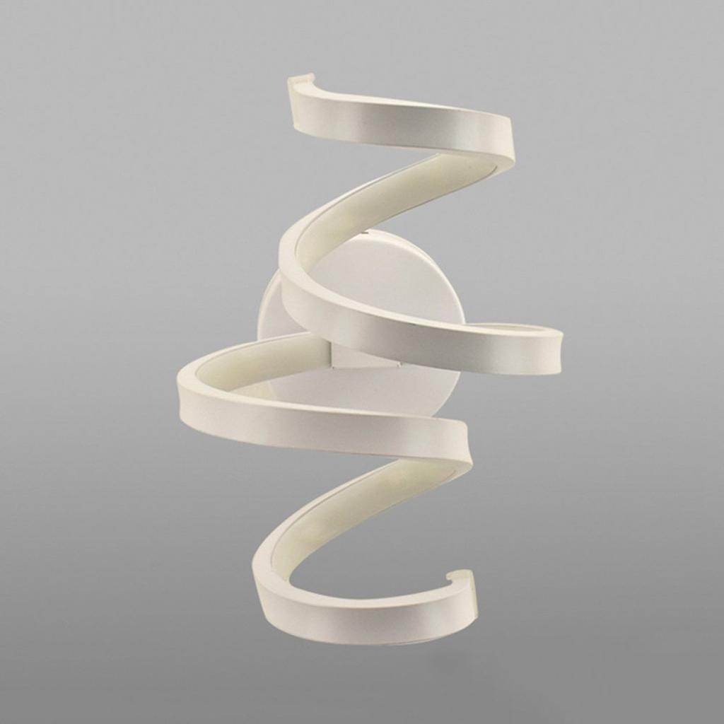 Modern Spiral Wall Lamp LED 18W Living Room Bedside Lamp Dedroom