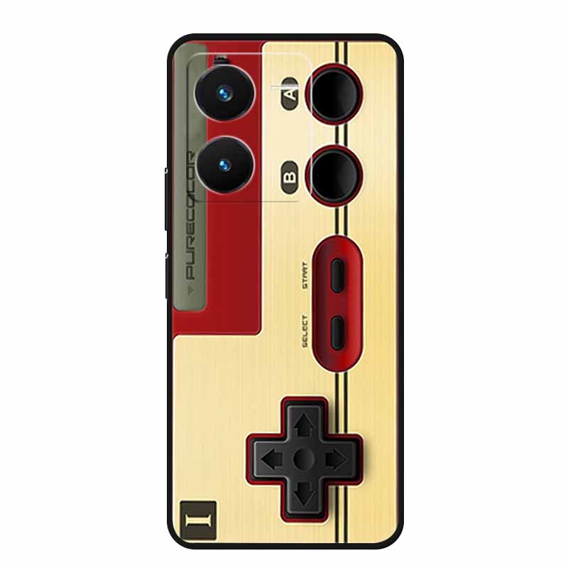 For Vivo IQOO Z8 Case Luxury Soft TPU Silicone Phone Cases for Vivo IQOO Z8X 5G V2314A V2312A Cover Protective Cartoon New Funda