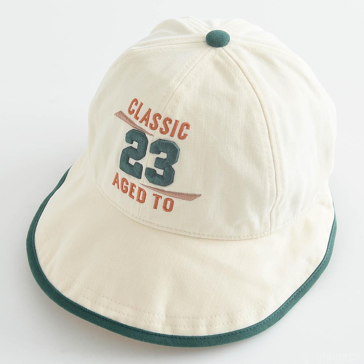 

Kid s Soft Brim Bucket Hat with Embroidered Letters - Casual Fisherman Style 54 cm