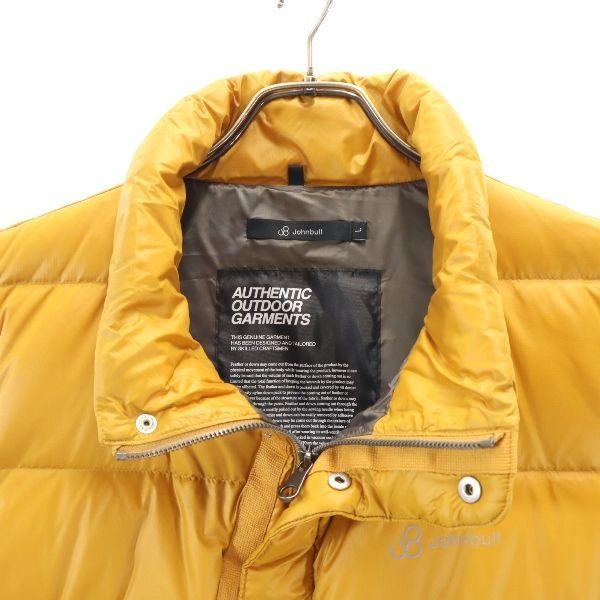 Unused Johnbull Denier Nylon Loom Down Vest M Camel PERMAWARM Men's Used