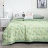 New Class A Cotton And Linen Double Layer Summer Quilt With Soybean Fiber Air Conditioning Quilt Printed Double Cooling Blanket