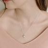 NUOY (925 Silver) Silver Heart Pendant Necklace