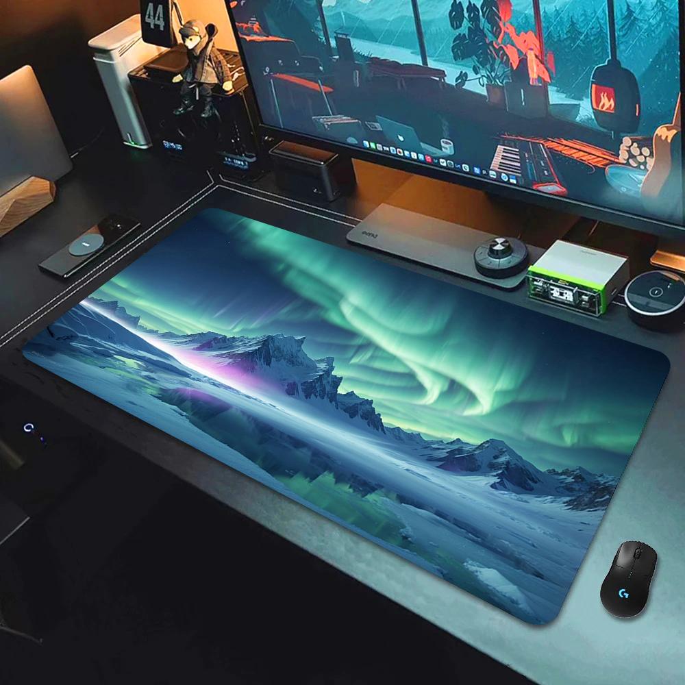Fantasy Cherry Blossom Tree Mouse Pad Large Computer Keyboard Pads Anime Game Mousepad Game Mats Amazing Landscape XXL Desk Mat