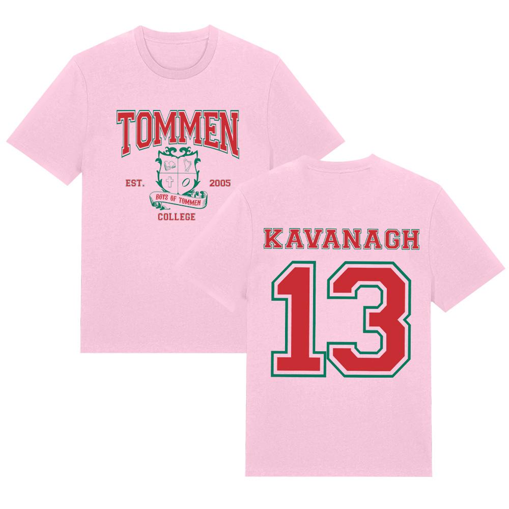 T-shirt Boys of Tommen Tommen College Kavanagh 13 Maglietta Regalo per Amante dei Libri Cotone Puro di Alta Qualità T-shirt Unisex Abbigliamento Casual