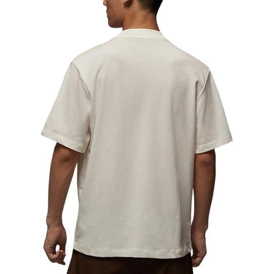 Jordan T Shirts Men's Beige IB2832-133